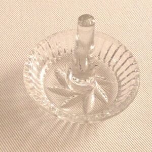 3/$10 | Glass Crystal Ring Holder